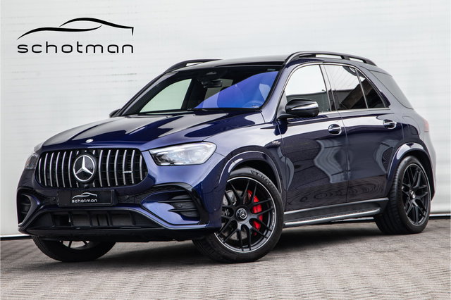 Mercedes-Benz GLE - AMG 53 Hybrid 4MATIC+ Premium + Manufaktur Mysticblauw , Massage, Burmester, 585pk