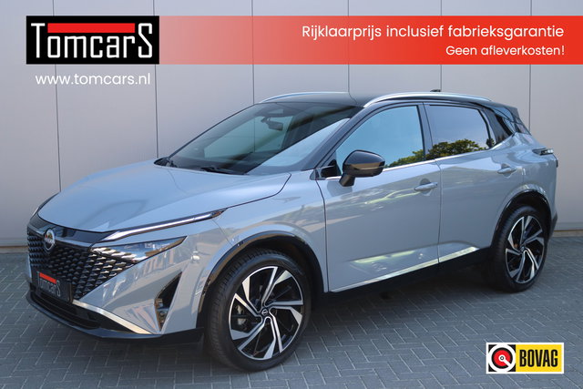 Nissan QASHQAI - 1.3DIG-T MHEV 158PK Automaat Tekna Plus Navigatie/Panoramadak/360camera/Memory-stoel/Winter-pack
