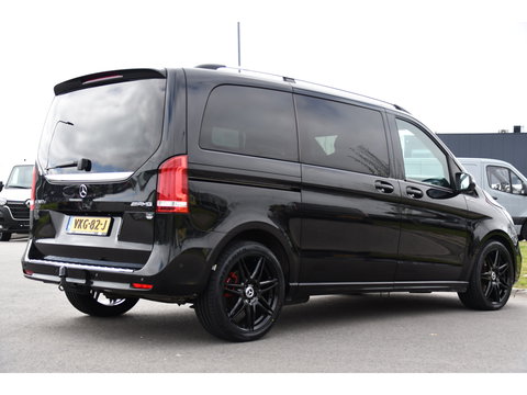 Mercedes-Benz V-Klasse 300d AMG Black Edition Camera, Cruise, Carplay, LED, 2 x Schuifdeur, 237pk, Automaat, Leder, Automaat, Multimedia, Stoelverwarming, Uniek!