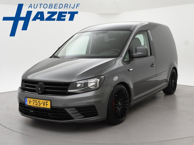 Volkswagen Caddy - 2.0 TDI 180 PK + 18 INCH | VERLAAGD | BREMBO | APPLE CARPLAY | TREKHAAK | STOELVERWARMING