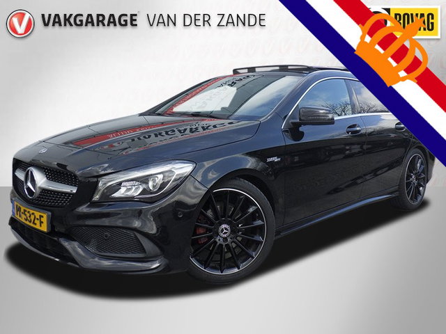 Mercedes-Benz CLA - Shooting Brake 180 AMG AUT, Panodak, Camera, Leder Two Tone, Compleet, NL/NAP!