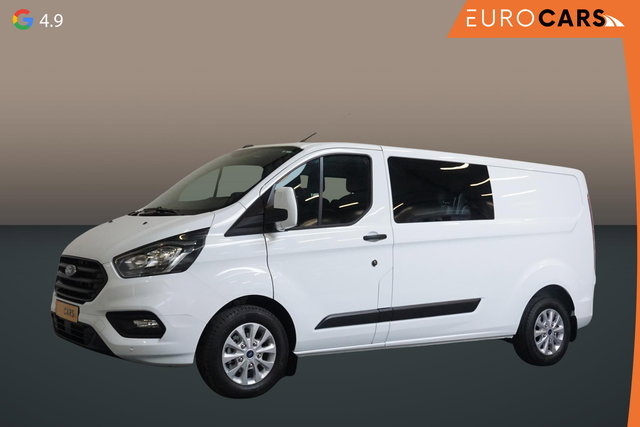 Ford Transit Custom - 300 2.0 TDCI L2H1 Trend Dubbele Cabine Automaat 5p Airco Navigatie Bluetooth Trekhaak