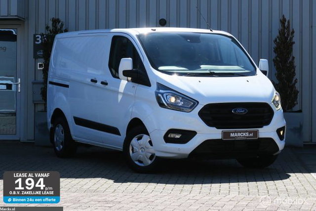 Ford Transit Custom - L1 130pk EURO6 3 persoons Trekhaak