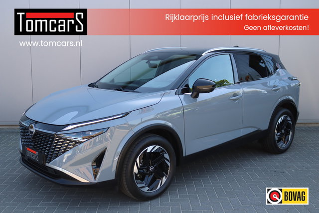Nissan QASHQAI - 1.3DIG-T MHEV 158PK Automaat N-Connecta Panoramadak/Winter-pack/Elektr.-klep/Head-Up/Adapt.-cruise