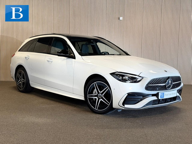 Mercedes-Benz C-Klasse - Estate 300e AMG STYLING-PANORAMA-NIGHT-DODEHOEK-CAMERA-COMPL.