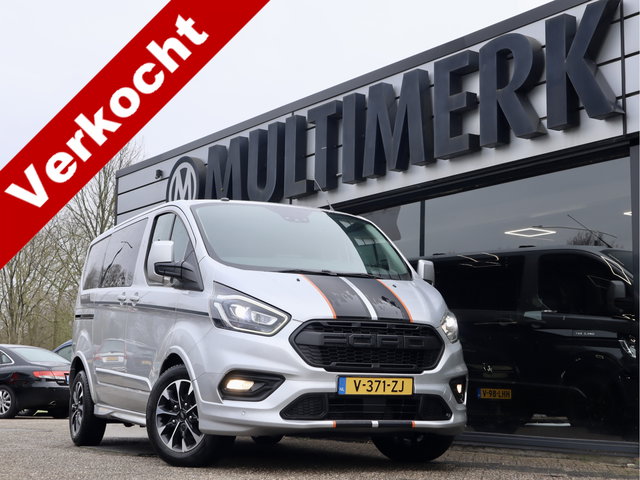 Ford Transit Custom - 2.0 TDCI AUTOMAAT SPORT DUBBELE CABINE MARGE/BTW VRIJ