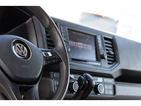 Volkswagen Crafter 35 2.0 TDI L3H3 Highline Camera, Cruise, Carplay, 177PK, Automaat, 2 x Schuifdeur, Leder, Stoelverwarming, UNIEK!