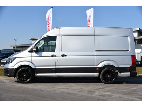 Volkswagen Crafter 35 2.0 TDI L3H3 Highline Camera, Cruise, Carplay, 177PK, Automaat, 2 x Schuifdeur, Leder, Stoelverwarming, UNIEK!