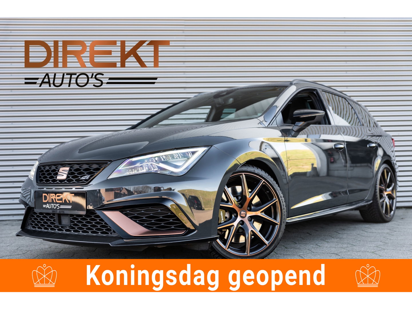 SEAT Leon ST 2.0 TSI CUPRA R 4DRIVE BLACKNESS GREY CARBON