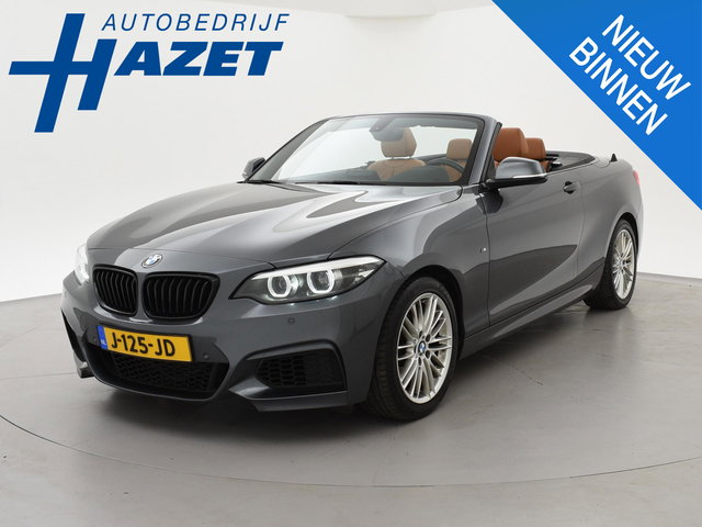 BMW 2 Serie - Cabrio 218i AUT. M-SPORT HIGH EXECUTIVE + LEDER SPORTINTERIEUR | TREKHAAK