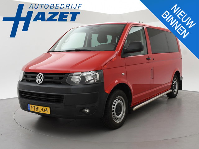 Volkswagen Transporter - Kombi 2.0 TDI 140 PK DSG AUT. L1H1 PERSONENBUS + 220V + CAMERA | NAVIGATIE | TREKHAAK | STANDKACHEL
