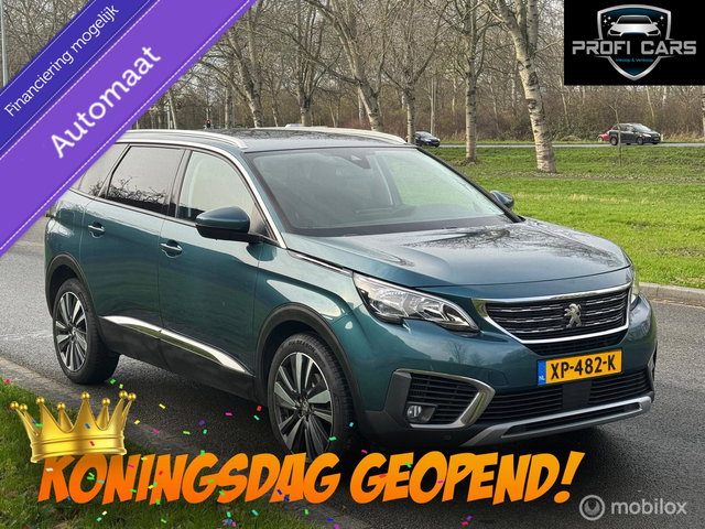 Peugeot 5008 - 1.2 PureTech Allure Automaat 7Zits Navi Camera Leer