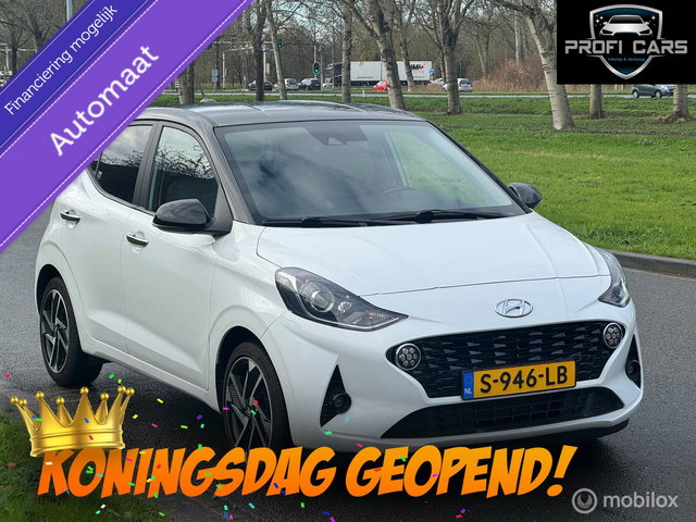 Hyundai i10 - 1.0 Automaat Airco Carplay Stoel&Stuurverwarming Camera Pdc