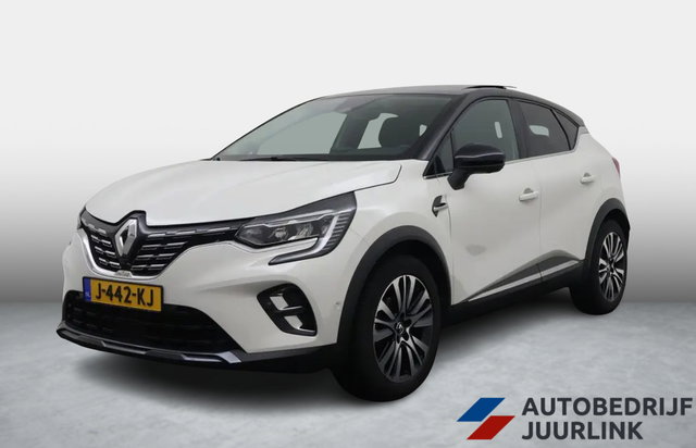 Renault Captur - 1.3 TCe Automaat 130pk Initiale Paris Trekhaak/ trekgewicht 1500kg/Leder/Pano/Camera/Winterpakket/AllSeasonbanden