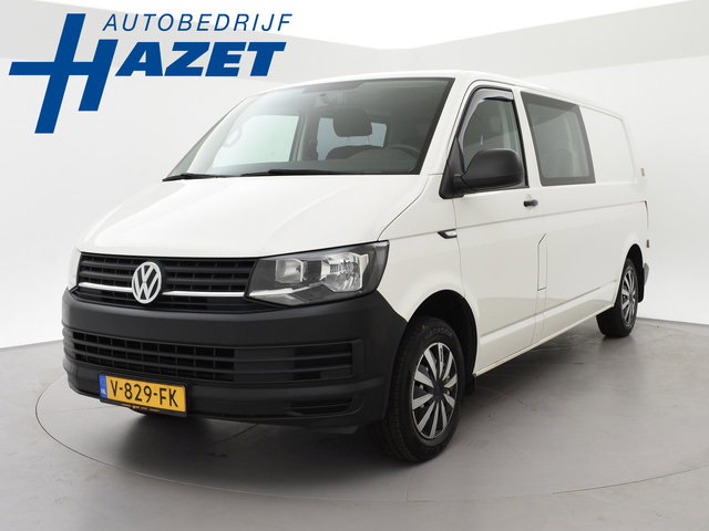 Volkswagen Transporter - 2.0 TDI L2H1 5-PERS DUBBEL CABINE EURO 6 | APPLE CARPLAY | TREKHAAK 2200 KG | CAMERA