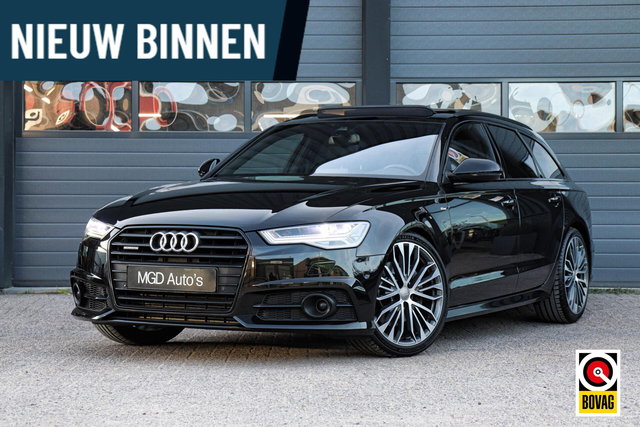 Audi A6 - Avant 2.0 TFSI Quattro 2x S-Line /LED-MATRIX/PANODAK/CAMERA/CARPLAY/STOELVERW V+A/ACC!