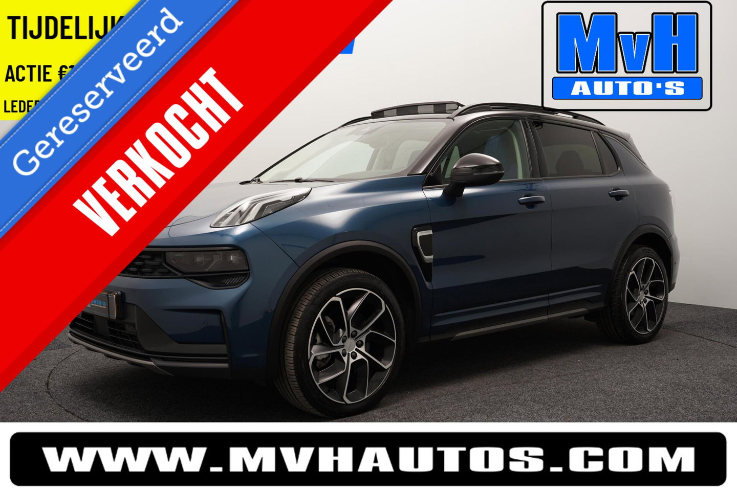 Lynk & Co 01 1.5 Hybride|FULL BLACK|LEER|PANO|360°CAM|NAP