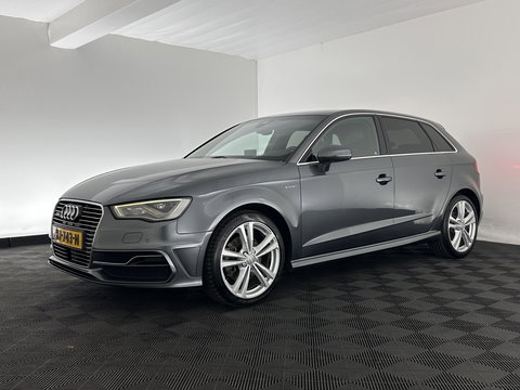Audi A3 Sportback 1.4 e-tron PHEV Ambition Pro Line plus Aut. *LEATHER-FABRIC | HEATED-SPORTSEATS | FULL-LED | KEYLESS | AUDI-SOUND | NAVI-FULLMAP | PRIVACY-GLASS | SHIFT-PADDLES | ECC | PDC | CRUISE | 18''ALU*