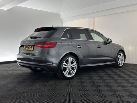 Audi A3 Sportback 1.4 e-tron PHEV Ambition Pro Line plus Aut. *LEATHER-FABRIC | HEATED-SPORTSEATS | FULL-LED | KEYLESS | AUDI-SOUND | NAVI-FULLMAP | PRIVACY-GLASS | SHIFT-PADDLES | ECC | PDC | CRUISE | 18''ALU*