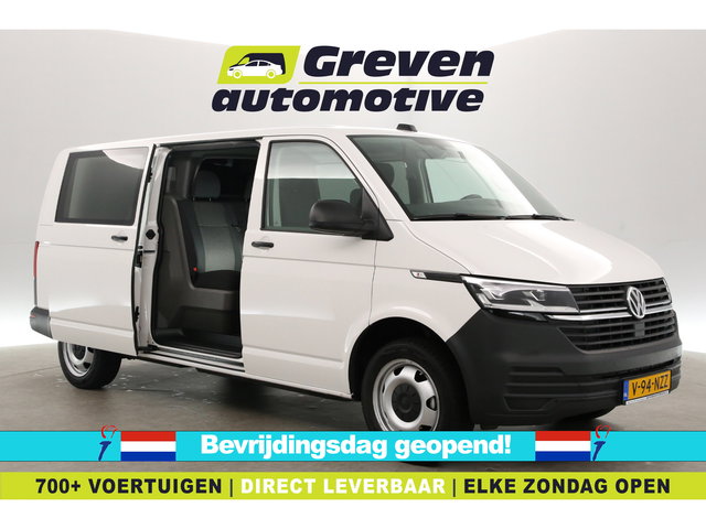 Volkswagen Transporter - 2.0 TDI T6.1 150PK L2H1 | Dubbele Cabine | Airco | Camera | Cruise | Carplay | Stoelverw.