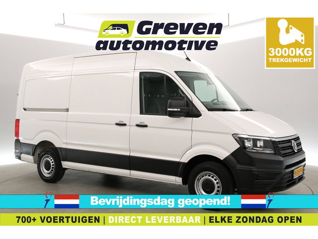 Volkswagen Crafter - 2.0 TDI L3H3 140PK | 3000KG Trekgew. | Trekhaak | Airco | Adap. Cruise | Camera | Carplay | 3 Zits