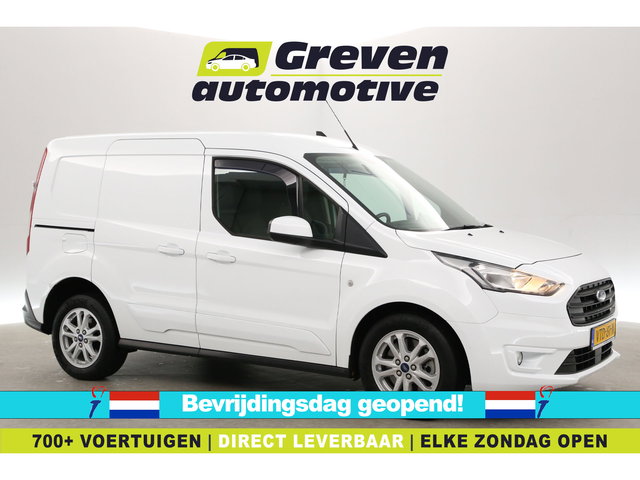 Ford Transit Connect - 1.5 EcoBlue 100PK Limited | Clima | Camera | Cruise | Carplay | 3 Zits | Trekhaak | Navi | Parkeersens.
