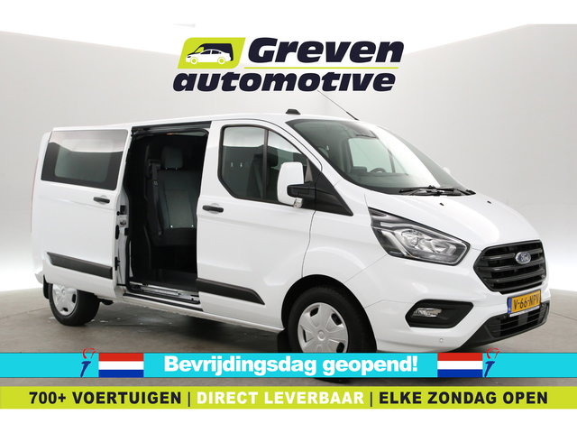 Ford Transit Custom - 2.0 TDCI L2H1 | DC | 6-Zits | Aut. | Adap. Cruise | Camera | Carplay | Trekhaak | Stoelverw.