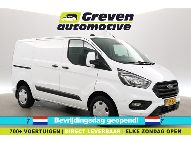Ford Transit Custom - 2.0 TDCI L1H1 | Airco | Cruise | Carplay | 2xSchuifdeur | Trekhaak | Parkeersens. | Stoelverw.