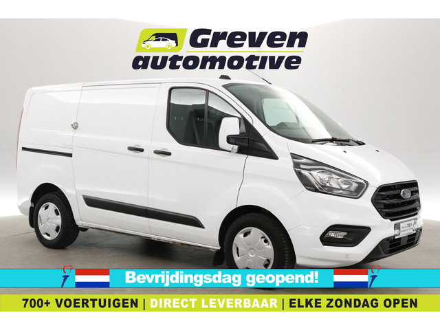 Ford Transit Custom - 2.0 TDCI L1H1 | Airco | Cruise | 3 Zits | Parkeersens. | Stoelverw. | Trekhaak