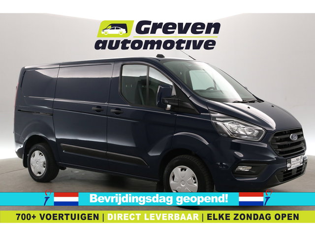 Ford Transit Custom - 2.0 L1H1 | Airco | Cruise | Camera | 3 Zits | Trekhaak | Parkeersens.