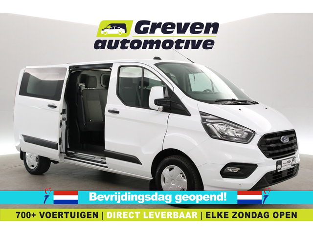 Ford Transit Custom - 2.0 TDCI L2H1 | DC | 2800kg Trekgew. | 6 Zits | Airco | Cruise | Parkeersensoren