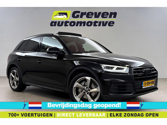 Audi Q5 - 2.0 TDI Quattro Design Pro Line Plus | S-Line | Luchtvering | Pano | Sfeer | B&O | Camera | Virtual | Carplay | Stoel/stuurverw.