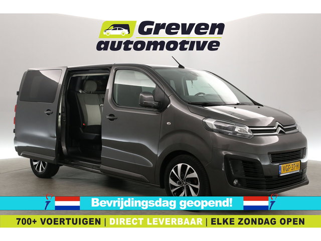 Citroën Jumpy - 2.0 BlueHDI L3H1 180PK | Dubbele Cabine | Aut. | Clima | 2xSchuifdeur | Adap. Cruise | Trekhaak | HuD | Carplay