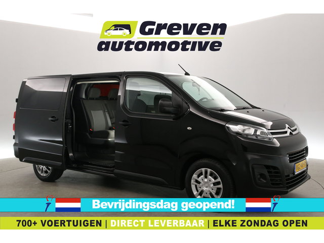 Citroën Jumpy - 2.0 BlueHDI L3H1 | Dubbele Cabine | Airco | Cruise | Parkeersens. | Trekhaak | Kasten