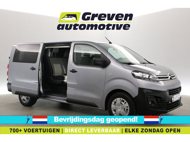Citroën Jumpy - 2.0 BlueHDI I L3H1 | DC | 6 Zits | Airco | Cruise | Carplay | Trekhaak | Parkeersens.