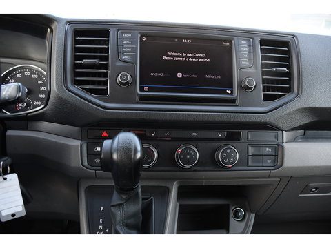 Volkswagen Crafter 30 2.0 TDI L3H3 PB Edition Camera, Adaptieve Cruise, Carplay, LED, Leder, 177pk, Automaat, Stoelverwarming, Vooruit verwarming, Stuur verwarming, Uniek!