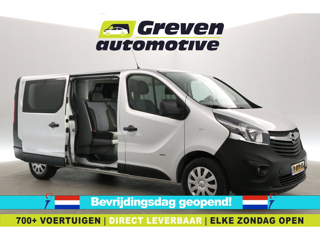Opel Vivaro - 1.6 CDTI L2H1 | Dubbele Cabine | Airco | Camera | Cruise | Navigatie | Parkeersens.