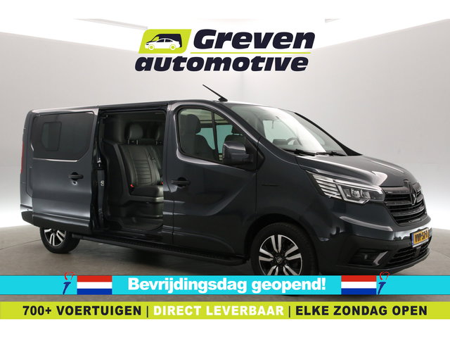 Renault Trafic - 2.0 dCi 170PK EDC L2H1 Black Edition | Dubbele Cabine | Aut. | Airco | Camera | Adap. Cruise | Trekhaak | 2xSchuifdeur | Carplay | Navi