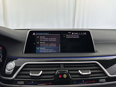 BMW 7 Serie 745e High Executive M-Sportpack *PANO | LEATHER | LASER-LIGHT | HEAD-UP | ADAPTIVE-CRUISE | BLINDSPOT | SOFT-CLOSE | HARMAN/KARDON | NIGHT-VISION | MEMORY-PACK | DIGI-COCKPIT | KEYLESS | DAB+ | CAMERA | HEATED-COMFORTSEATS