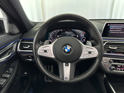 BMW 7 Serie 745e High Executive M-Sportpack *PANO | LEATHER | LASER-LIGHT | HEAD-UP | ADAPTIVE-CRUISE | BLINDSPOT | SOFT-CLOSE | HARMAN/KARDON | NIGHT-VISION | MEMORY-PACK | DIGI-COCKPIT | KEYLESS | DAB+ | CAMERA | HEATED-COMFORTSEATS