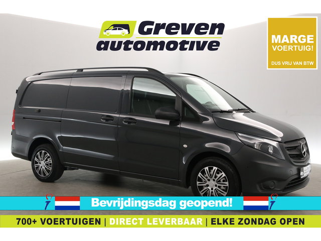 Mercedes-Benz Vito - CDI Lang 140PK | Marge | Airco | Cruise | 3 Zits | Trekhaak | Parkeersens. | Stoelverw.