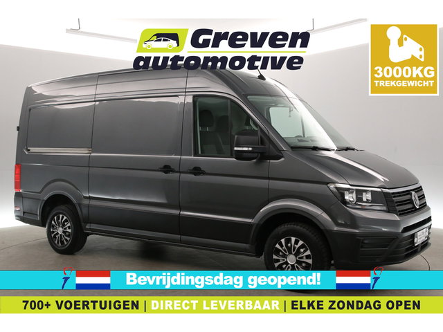Volkswagen Crafter - 2.0 TDI L3H3 177PK | 3000kg Trekgew. | DSG | Airco | Adap. Cruise | Camera | Carplay | 3 Zits | Trekhaak