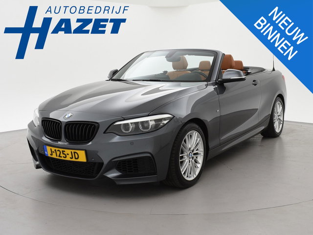BMW 2 Serie - Cabrio 218i AUT. M-SPORT HIGH EXECUTIVE + LEDER SPORTINTERIEUR | TREKHAAK