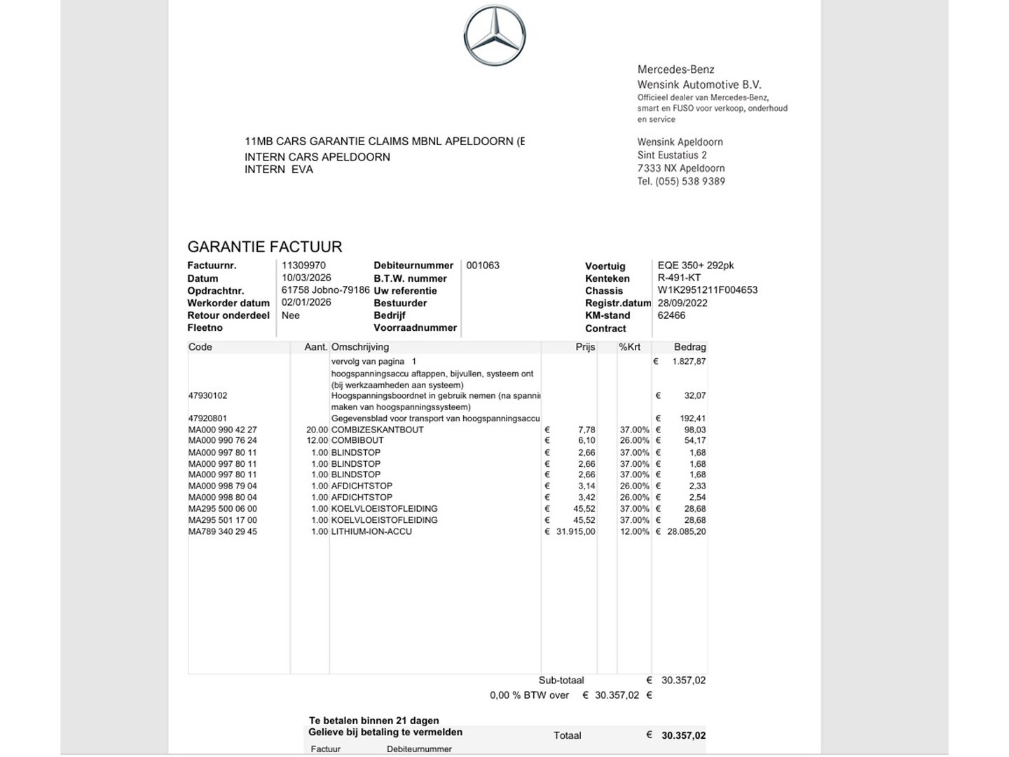 Mercedes-Benz EQE 350+ AMG-Line Launch-Edition 91 kWh *NEW HIGH-VOLTAGE BATTERY* [ 3-Fase-22kW ] Aut. *PANO | BURMESTER-SURROUND | ADAPTIVE-CRUISE | BLINDSPOT | LEATHER-MICROFIBRE | FULL-LED | AMBIENTLIGHT | MEMORY-PACK | DIGI-COCKPIT | SPORTSEATS | CAMERA | KEYLESS | DAB+