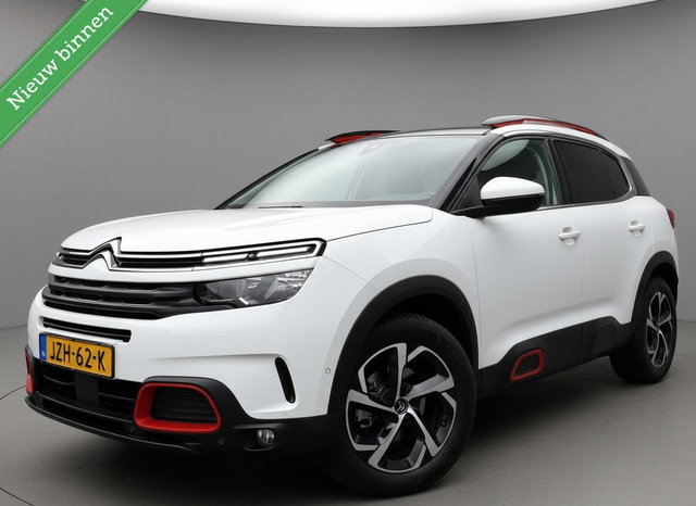 Citroën C5 Aircross - 1.2 Airco Carplay Cruise Led Camera 2019 Pdc Vol Opties Eerste Eigenaar Hoge Instap Perfecte Staat Facelift Model