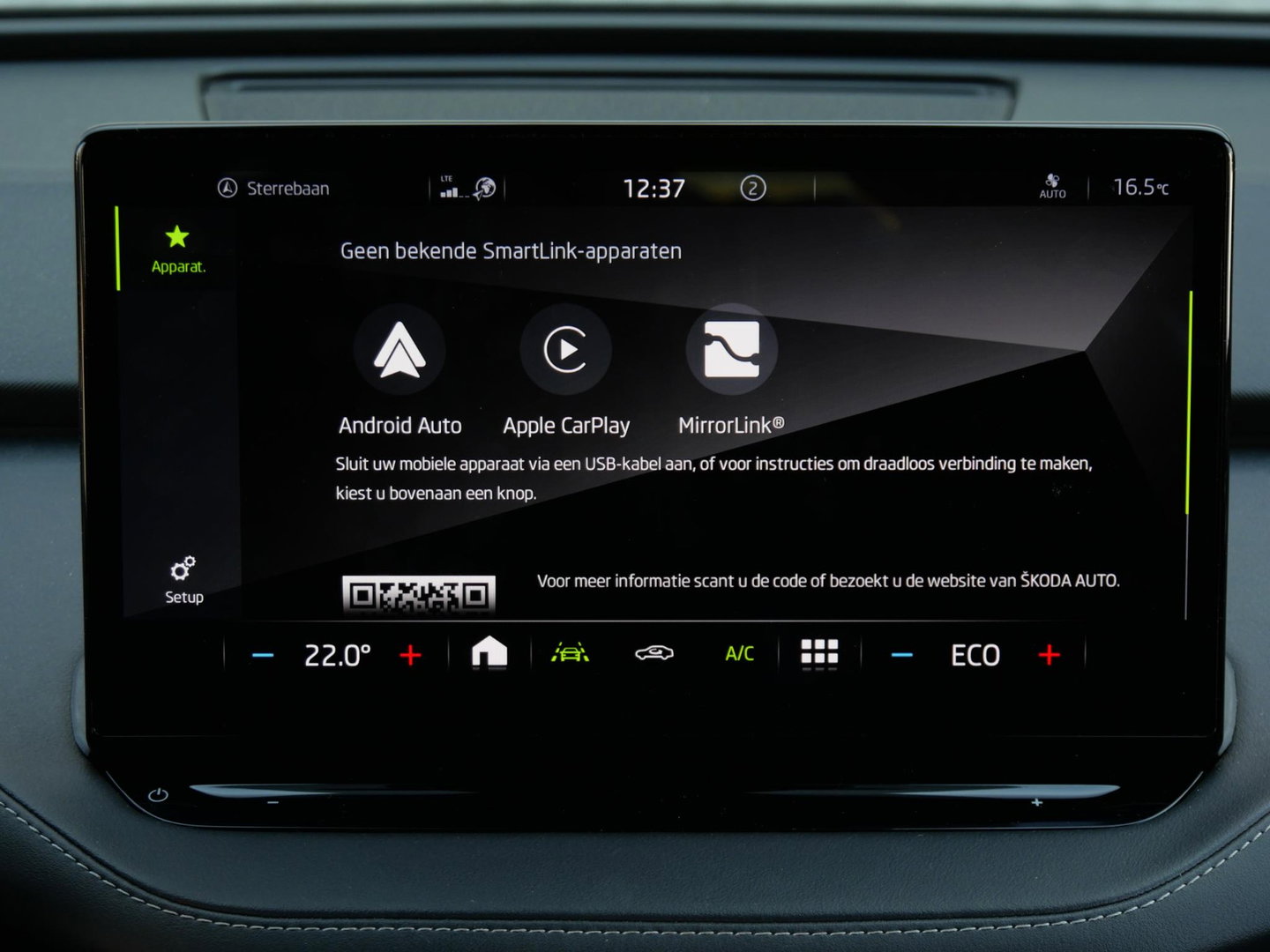 Škoda Enyaq iV 80 SPORTLINE/ TREKHAAK/ WARMTEPOMP/ MATRIX LED/ SOH 96%