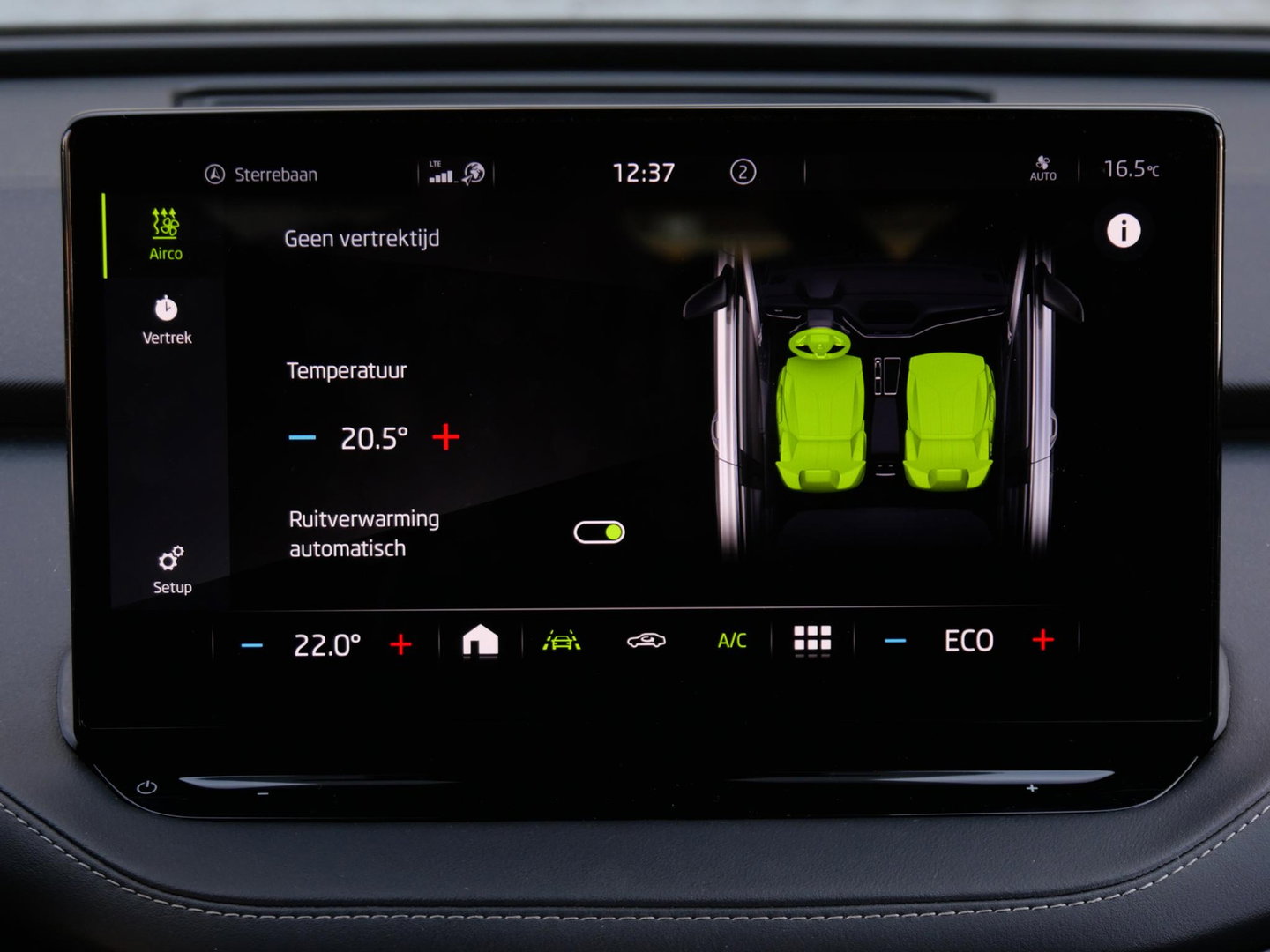 Škoda Enyaq iV 80 SPORTLINE/ TREKHAAK/ WARMTEPOMP/ MATRIX LED/ SOH 96%
