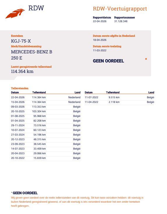 Mercedes-Benz B-Klasse 250 e Premium Plus DEALER ONDERHOUDEN / STOELVERWARMING / CARPLAY / CAMERA