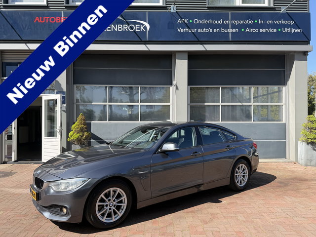 BMW 4 Serie - Gran Coupé 418d High Executive Bj 2015 136pk Dealer onderhouden !!
