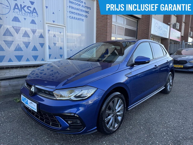 Volkswagen Polo - 1.0 TSI 3x R-Line 95pk Carplay LaneAssist Navi Front Assist Garantie